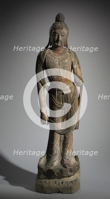 Standing Guanyin, 8th Century (?). Creator: Unknown.
