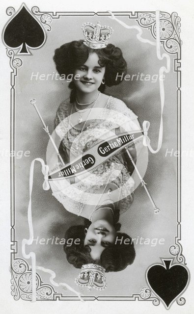 Gertie Millar, British actress and singer, c1905.Artist: Rotary Photo