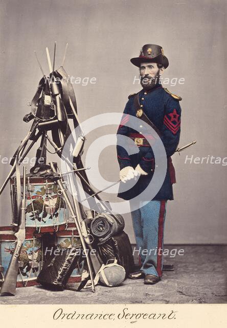 Ordnance, Sergeant, 1866. Creator: Oliver H. Willard.