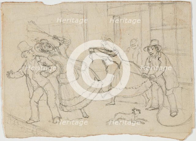 Prankster, c1820-1865. Creator: David Claypoole Johnston.