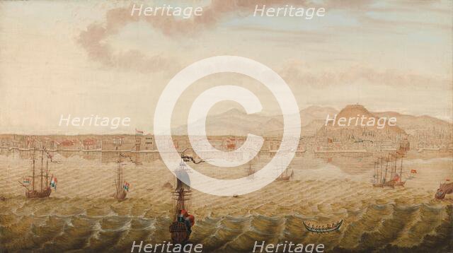 View of Smyrna (Izmir), 1779. Creator: N. Knop.