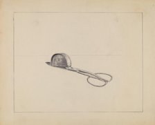 Snuffer, c. 1936. Creator: Hester Duany.