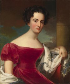 Jane Evans Tevis, 1827. Creator: Jacob Eichholtz.