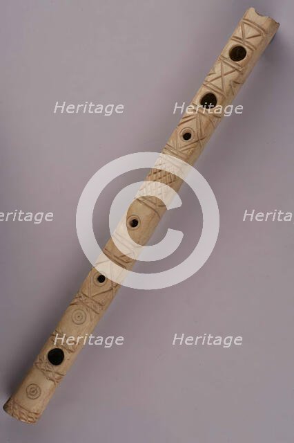 Flute, Iran, 9th century. Creator: Unknown.