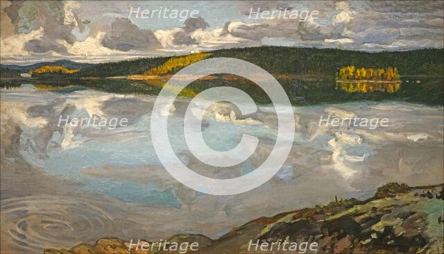 The Lake Ruovesi, 1896. Creator: Gallen-Kallela, Akseli (1865-1931).