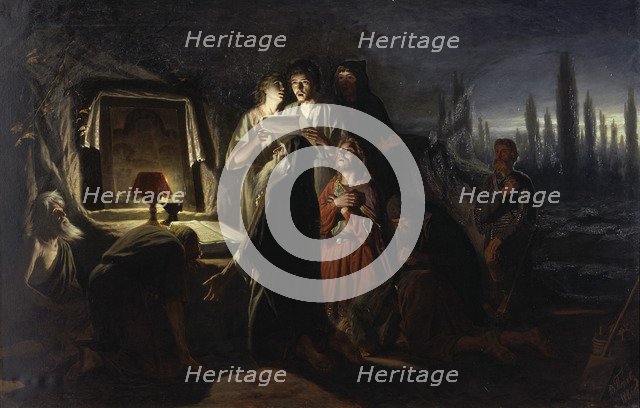 First Christians of Kiev', 1880. Creator: Perov, Vasili Grigoryevich (1834-1882).