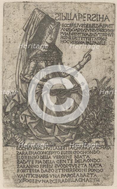 Persian Sibyl, early 15th century. Creator: Unknown.