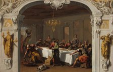 The Last Supper, 1713/1714. Creator: Sebastiano Ricci.