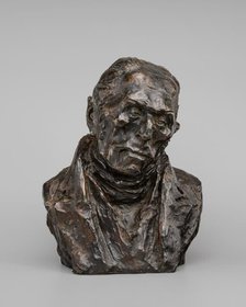 François-Pierre-Guillaume Guizot, model c. 1832/1835, cast 1929/1950. Creator: Honore Daumier.