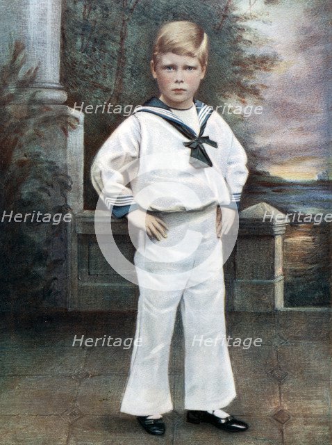 Prince Edward, late 19th-early 20th century.Artist: Ralph Dersingham