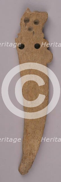 Handle or Ornament or Tool, Iran, 9th-10th century. Creator: Unknown.