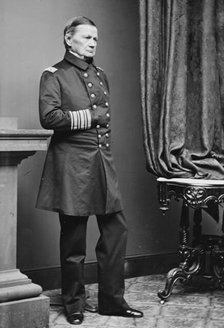 Admiral Jsoeph Smith, US Navy, between 1855 and 1865. Creator: Unknown.