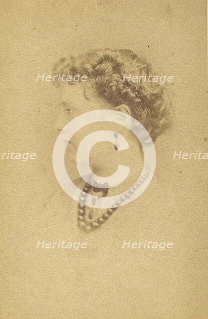 Florence Anne Claxton, 1860s. Creator: John & Charles Watkins.