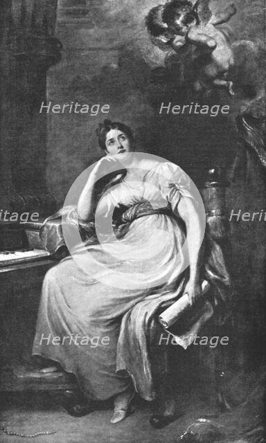 ''Mrs. John Williams at St. Cecilia; after Sir Thomas Lawrence, P.R.A.', 1891. Creator: Thomas Lawrence.