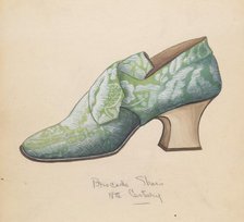 Shoe, 1935/1942. Creator: Unknown.