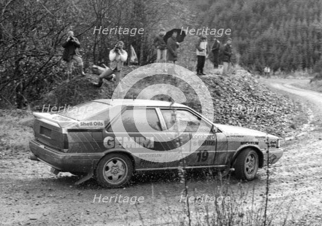 1987 Audi Quattro, David Llewellin, R.A.C. Rally. Creator: Unknown.