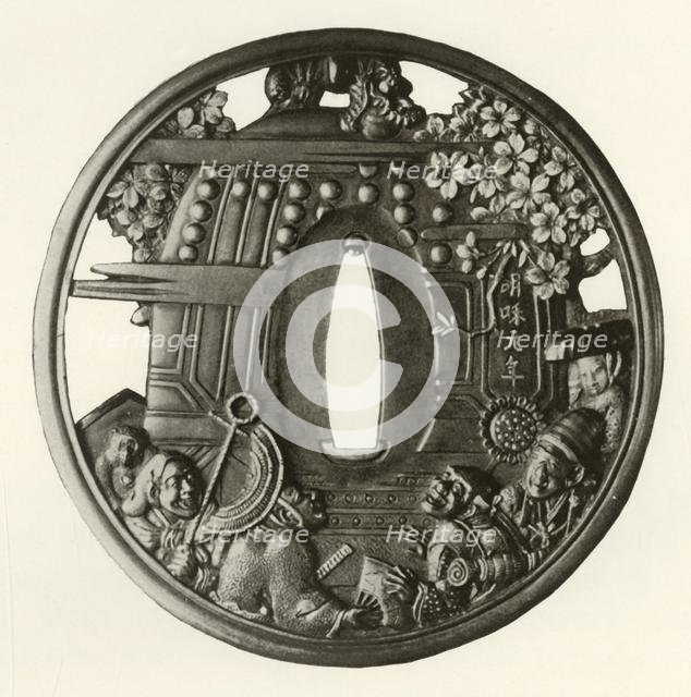 'The Great Bell of Chio-In', 1764, (1910). Creator: Ichinomiya Nagatsune.