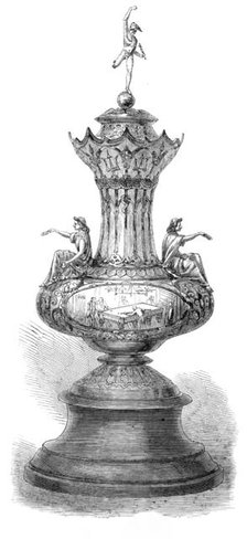 The Billiard Champion Cup, 1870. Creator: Unknown.