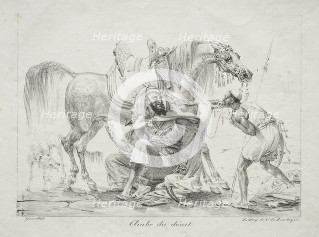 Arab of the Desert, 1817. Creator: Antoine-Jean Gros (French, 1771-1835).