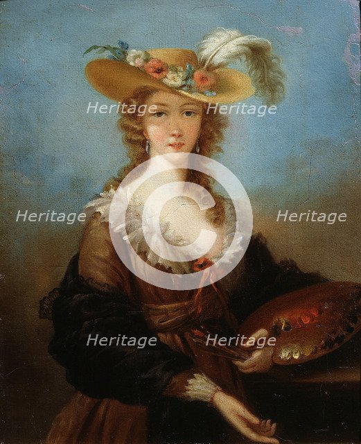 'Self-portrait', 1782. Artist: Elisabeth Louise Vigee-LeBrun