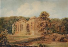 'Landscape with Ruins', 18th century, (1935). Artist: Thomas Girtin.