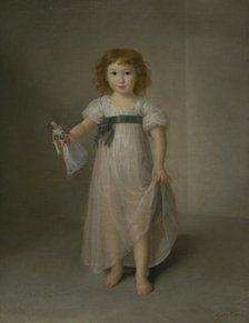 Manuela Isidra Téllez-Girón, future Duchess of Abrantes, 1797. Creator: Agustin Esteve y Marqués.