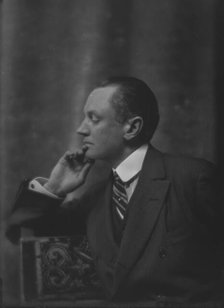 Burden, James A., Mr., portrait photograph, 1914 Mar. 31. Creator: Arnold Genthe.