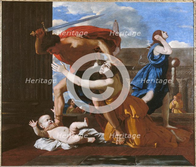The Massacre of the Innocents, ca. 1628-1629. Artist: Poussin, Nicolas (1594-1665)