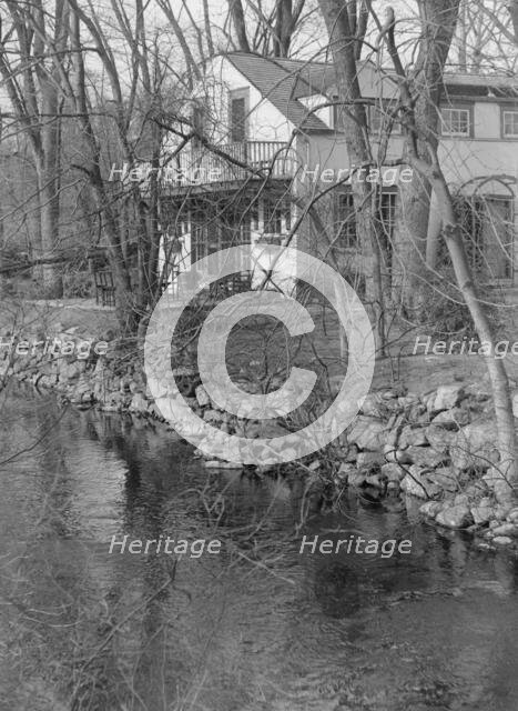 Residence of Mrs. Mary Benson, 1933. Creator: Arnold Genthe.