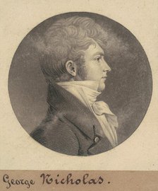 James Crenshaw Anthony, 1808. Creator: Charles Balthazar Julien Févret de Saint-Mémin.