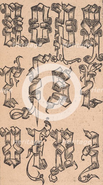 Convivio delle Belle Donne, page 22 (recto), August 1532., August 1532. Creator: Matteo da Treviso.