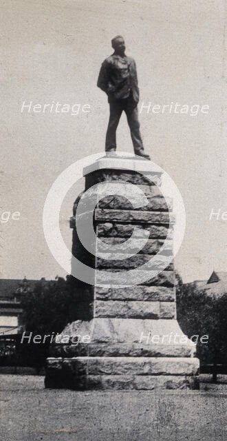 South Africa: a monument to Cecil Rhodes, 1905. Creator: Sir William Crookes.