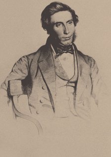 Sir William Wilde (1815-1876). Artist: Maguire, J.H. (active 19th century)