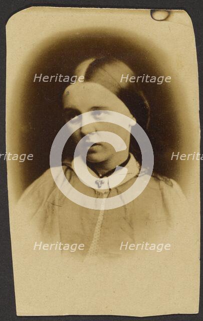 Portrait of a Woman, about 1855-1865. Creator: Unknown.