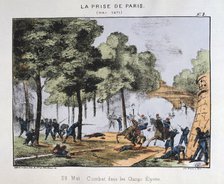 'La Prise de Paris', 22 May 1871. Artist: Anon