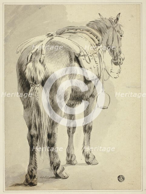 Saddle Horse, n.d. Creator: Pieter van Bloemen.