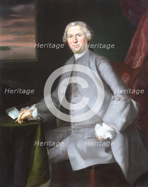 Samuel Cutts, ca. 1762-63. Creator: Joseph Blackburn.