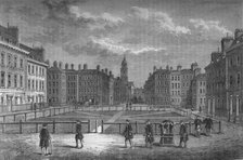 Hanover Square, Westminster, London, in 1750, c1800 (1878). Artist: Unknown.