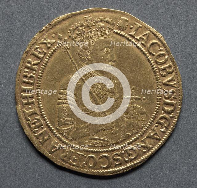 Sovereign (obverse), 1603-1604. Creator: Unknown.