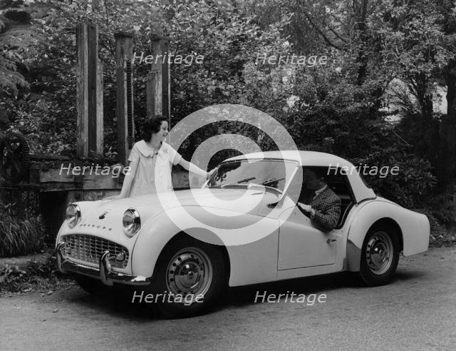 1960 Triumph TR3A (copyright B.M.I.H.T.). Creator: Unknown.