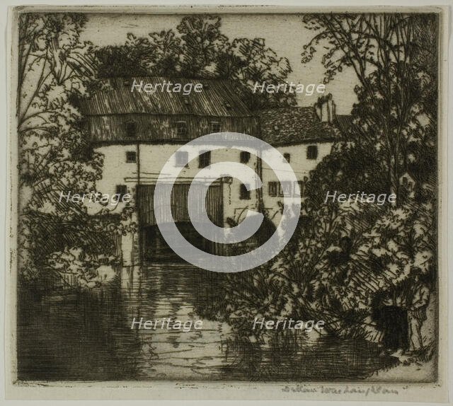 Moulin St. Maurice, 1902. Creator: Donald Shaw MacLaughlan.