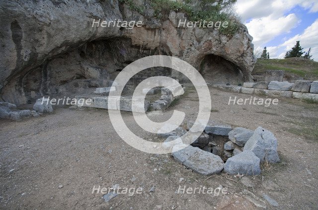 Plutoneion, Eleusis, Greece. Artist: Samuel Magal