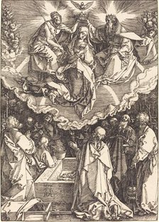 The Assumption and Coronation of the Virgin, 1510. Creator: Albrecht Durer.