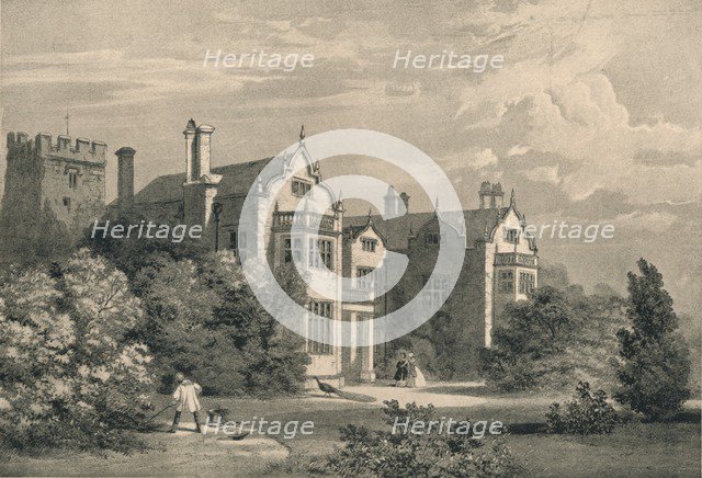 Wroxall Abbey, Warwickshire, 1915. Artist: Unknown.