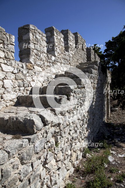 The fortress at Sesimbra, Portugal, 2009. Artist: Samuel Magal