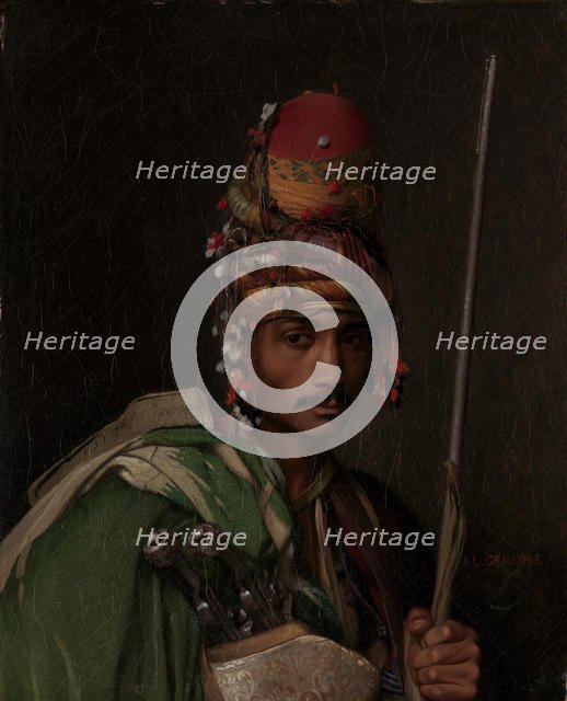 Bashi-Bazouk, ca. 1868-69. Creator: Jean-Leon Gerome.