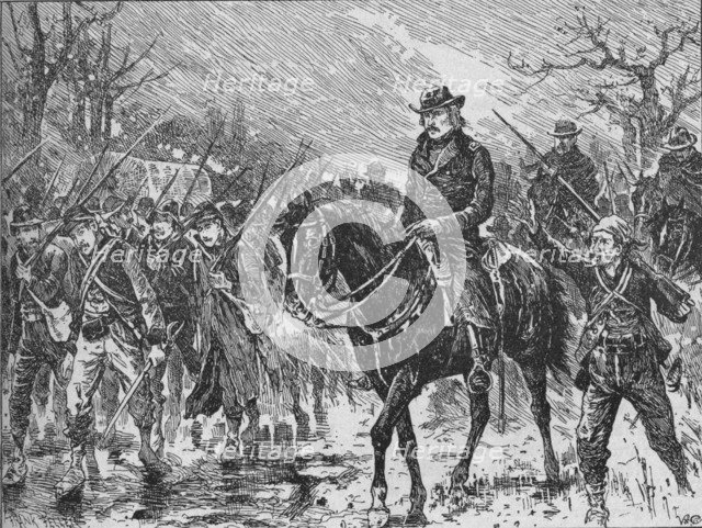 'The March of Shiloh', 1902. Artist: Frank Feller.