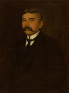 Portrait of the artist's father, 1905-1910. Creator: Emil Alexay-Olexák.