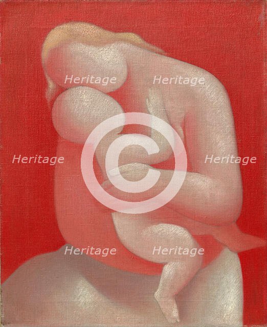 Mother (Pink Madonna), 1933. Creator: Mikulas Galanda.