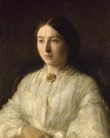 Portrait de Mme Edwin Edwards, between 1861 and 1864. Creator: Henri Fantin-Latour.